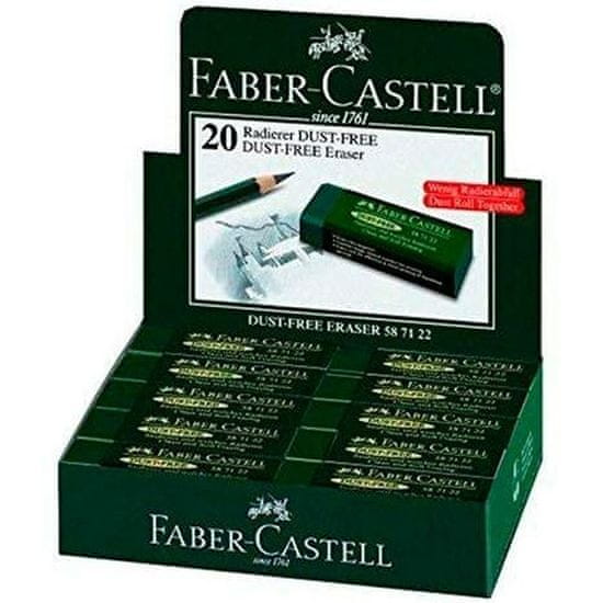 Faber-Castell Radirka Faber-Castell Zelena (20 kosov)