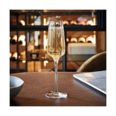 NEW Kozarec za šampanjec Chef & Sommelier 6 kosov Prozorno Steklo (21 cl)