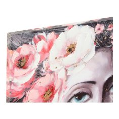NEW Slika DKD Home Decor Girl Flori 120 x 3 x 80 cm Sodobna (2 kosov)