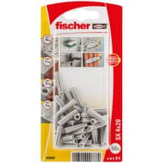 FISCHER Zatiči Fischer SX 90886 Najlon 4 x 20 mm (50 kosov)