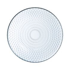 NEW Globok Krožnik Luminarc Pampille Clear Prozorno Steklo (20 cm) (24 kosov)