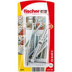 FISCHER Stenski čepi in vijaki Fischer Stenski čepi in vijaki 10 enot (8 x 40 mm)