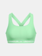 Under Armour Nedrček Crossback Mid Bra-GRN XS