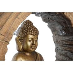 DKD Home Decor Dekorativna figura DKD Home Decor 40 x 13 x 40 cm Zlato rjava Buda Oriental (2 enoti)