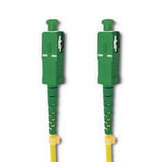 Qoltec qoltec patchcord optično vlakno sc/apc - sc/apc | singlemode | 9/125 | g652d | simplex | 0,5m