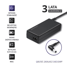 Qoltec qoltec ac adapter 35w | 12v | 2,9a | 5,5*2,5 |+ napajalni kabel