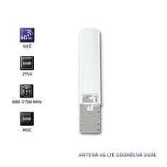 Qoltec qoltec vsesmerna antena 4g lte dual | 30dbi | notranja | zunanja