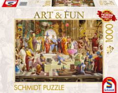 Schmidt Puzzle Art&Fun: School of Athens 2024, 1000 kosov