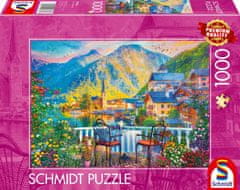 Schmidt Puzzle Picturesque Hallstatt 1000 kosov