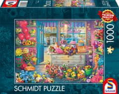 Schmidt Puzzle Pisana cvetličarna 1000 kosov