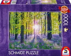 Schmidt Puzzle Tihi gozd z modrimi zvončki 1000 kosov