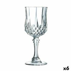 NEW Vinski kozarec Cristal d'Arques Paris Longchamp Prozorno Steklo (6 cl) (Pack 6x)