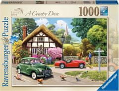 Ravensburger Puzzle Vožnja po podeželju 1000 kosov