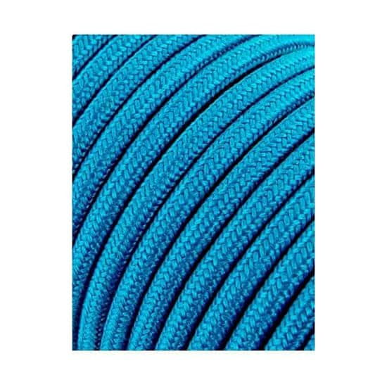 Edm Kabel EDM C68 2 x 0,75 mm svetlo modra tekstil 5 m