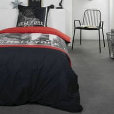 NEW Komplet posteljnine TODAY Črna Rdeča 140 x 200 cm