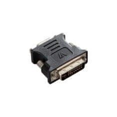 V7 Adapter DVI-I na VGA V7 V7E2DVIIMVGAF-ADPTR črn