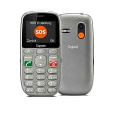 NEW Mobilni telefon za starejše ljudi Gigaset GL390 2,2" 2G 800 mAh Siva