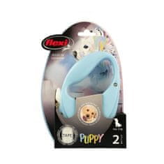 NEW Pasji svinec Flexi Puppy 2 m Modra