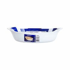 NEW Pekač Luminarc Smart Cuisine Ovalne Bela Steklo (21 x 13 cm)