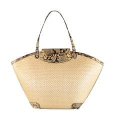 Michael Kors Torbica Ženska Michael Kors 30T1GZYTT4W-NATURAL Rjava 26-56 x 38 x 13 cm