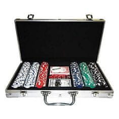 NEW Set za poker Aktovka Aluminij 300 Kosi