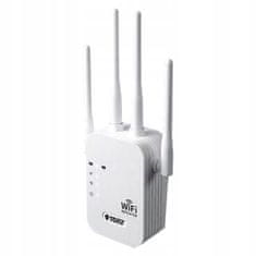 Dexxer Brezžični WIFI repeater router ojačevalnik signala 300Mb/s WPS WISP 2,4 GHz