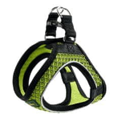 slomart Pas za psa Hunter Hilo-Comfort Lime Velikost XXS (26-30 cm)