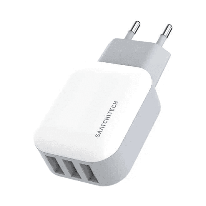 Netscroll Adapter s 3 USB vhodi, USB adapter, istočasno napajanje 3 naprav, nič več kreganja, kdo bo polnil mobilni telefon, AdapterUsb