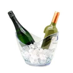 NEW Vedro za led Vin Bouquet Prozorno PS (2 steklenic)