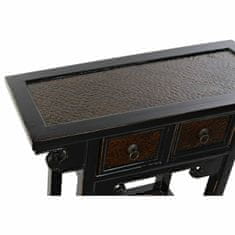 NEW Console DKD Home Decor Črna Temno rjava 85 x 35 x 80 cm