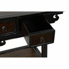 NEW Console DKD Home Decor Črna Temno rjava 85 x 35 x 80 cm