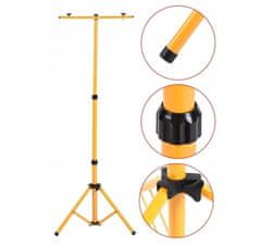 hurtnet Gradbeni 2x 100W LED reflektor stativ IP66 150cm tripod