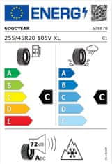 Goodyear Zimska pnevmatika 255/45R20 105V XL FR UltraGrip Performance + ST 578878