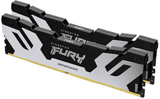 Kingston Fury Renegade pomnilnik (RAM), DDR5, 2x16GB, 32GB, 7600, CL38, DIMM (KF576C38RSK2-32)