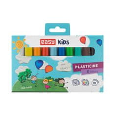 EASY Kids COLOUR School plastelin, 10 barv