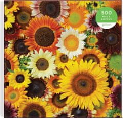 Galison Kvadratna sestavljanka Sunflower Blossoms 500 kosov