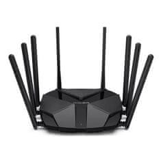 TP-Link WiFi usmerjevalnik MERCUSYS MR90X AX6000 dvojni AP/usmerjevalnik, 3x GLAN, 1x GWAN/ 574Mbps 2.4/ 2402Mbps 5GHz