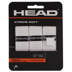 Head XtremeSoft 3 overgrip wrap tl. 0,5 mm bela, pakiranje po 3