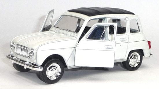 Welly Reverzibilen avto Renault 4 bela