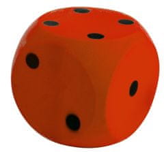 Androni Mehka kocka - velikost 10 cm, rdeča