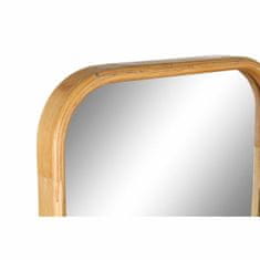 DKD Home Decor Stensko ogledalo DKD Home Decor Mirror Natural PU (33 x 3,5 x 151 cm)