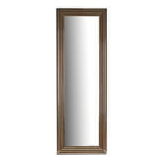 BigBuy Stensko ogledalo Zlato srebro Les Steklo Kristal (3 x 154,5 x 52 cm) (154 x 52 cm)