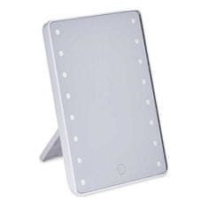 BigBuy Povečevalno ogledalo z LED-lučjo (4,8 x 21,8 x 16,8 cm)