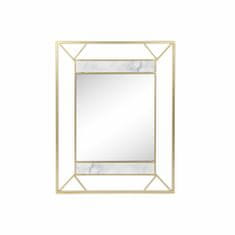 NEW Stensko ogledalo DKD Home Decor 60 x 1,5 x 80 cm Zlat (Prenovljeni izdelki A)