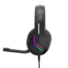 Marvo H8618 2.0 USB RGB Gaming črne naglavne slušalke