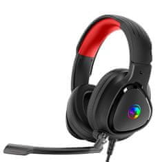 Marvo HG8958 Stereo gaming slušalke USB 2.0 črne RGB