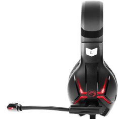Marvo HG8928 LED USB črne lahke gaming naglavne slušalke