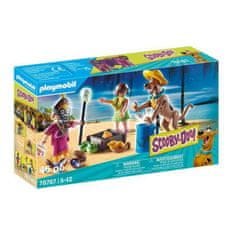 NEW Playset Scooby Doo Aventure with Witch Doctor Playmobil 70707 (46 pcs)