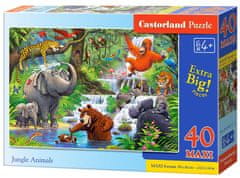 Castorland Puzzle Jungle Animals MAXI 40 kosov