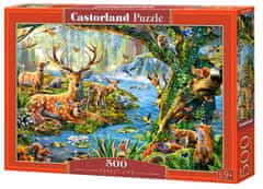 Castorland Puzzle Življenje v gozdu 500 kosov